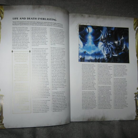 Warhammer Hardcover Book 40,000 40K Stormcast Eternals Order Battletome 2409A7 - Picture 6 of 10